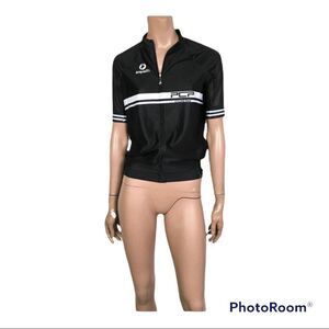 Safetti PCP Cycling Team Black Full Zip Jersey L